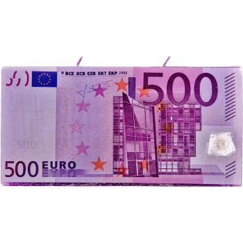 Κερί "δεσμιδα 500ευρώ"